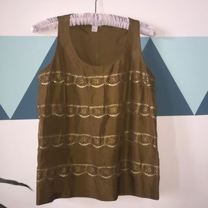 J.Crew Silk Tank Top